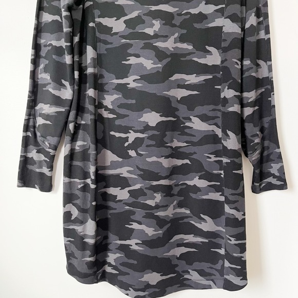 Athleta Camo Lux Balance Dress Black Womens Large Tall - Picture 9 of 15